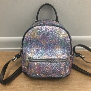Multi Glitter Backpack Mini